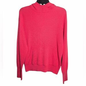 Macphee Tomorrowland Japan Luxe Pink Cotton Wool Hoodie Womens S Sweater